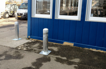 Galvaniseret stlstolpe PULLERT